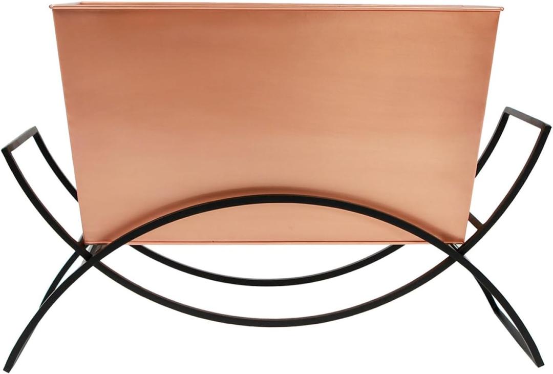 Odile Planter- Copper Plated Flower Box