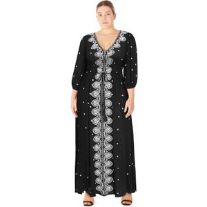 City Chic Women's Dress - Anaya, Size 18 (Black)