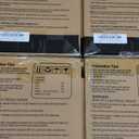 LEDMO LED Wall Pack Lights Repalces 800W HPS/HID Light 4 Pack 15600LM Outdoor Commercial Lighting Fixture 120W Waterproof Wall Mount Security Lighting 5000K