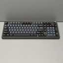SOLAKAKA KI99 Pro Wireless Mechanical Keyboard with Quiet Switch, Hot Swappable Pre-Lubed Switches with RGB Backlit, Gasket Structure Computer Gaming Keyboard (BlackBlue, Silent Switch)