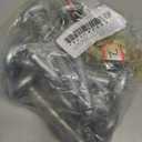 uxcell 10pcs 1.8" Steel Garage Door Rollers for 2" Garage Track, 3.7" Stem Roller Wheels, Precision Bearing 10 Balls, Silver Tone