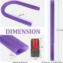 Dryer Vent Lint Vacuum Attachments Hose for Dyson Gen5 V15 V15s V12 V11 V10 V9 V8 V7 Detect Absolute Cyclone Outsize Slim Nozzle Crevice Flexible Lint Removal Tool Dryer Vent Cleaner Kit