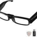 Camera Glasses 2K, Smart Glasses with Camera for Men, Wearable Glasses Hands-Free Cameras for Outdoor Indoor, Traveling, No App Required (Included 64G SD Card)