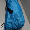 Swonder Oversized Moon Camping Chair with Innovative 2-in-1 Removable Seat Cushion for All Seasons, Heavy-Duty Fully Padded Folding Outdoor Chair with Headrest and Carry Bag (Lake Blue)