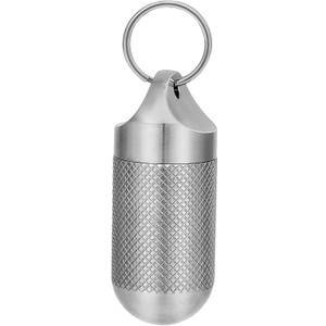 Titanium Keychain Pill Holder Waterproof Lightweight Portable Pocket Mini Pill Case for Emergency Medicine Travel Fits Daily Purse Wallet Small Pill Box Containers (Large) Titanium Keychain Pill Holder Waterproof Lightweight Portable Pocket Mini Pill Case for Emergency Medicine Travel Fits Daily Purse Wallet Small Pill Box Containers (Large)