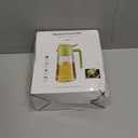 2pcs Oil Sprayer for Cooking, 16oz/470ml Oil Dispenser for Kitchen, 2 in 1 Olive Oil Dispenser Bottle for Kitchen Gadgets, Air Fryer, Salad, BBQ (Black, Green)