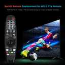 Universal Backlit Remote Control for LG Smart TV Magic Remote Compatible with All Models of LG TV (NO Voice Function No Pointer Function)