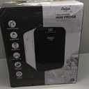 Cooluli 20 Liter Mini Fridge with Temperature Control - Black