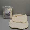 Genina Waterproof Chair Covers for Dining Room Dining Chair Covers Kitchen Parsons Chair Cover (Beige, 4 PCS)