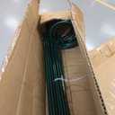Thealyn 24 Inch 12 Packs Plant Support Stakes,Garden Single stemmed Plant Support Hoops, Plant Prop, for Flowers,Orchid, Tomatoes Peony Lily Rose (24 inch)