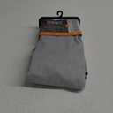 SUN+BLK Bradley Total Blackout Curtain Textured Thermal Insulated 1 Panel with Rod Pocket, Grey, 52x84, Wide Width