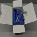 LotFancy Face Ice Pack Wrap for TMJ, Wisdom Teeth, with 4 Reusable Hot Cold Therapy Gel Packs, Pain Relief for Head, Oral and Facial Surgery, Dental Implants, Blue (Blue(one Size Fits Most))