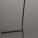 1pc Floating Shelf Bracket Heavy Duty,Decorative Floating Shelf Hardware Hidden Black Metal Fireplace Mantel Brackets (43"X8"X1.0" Without Tools)