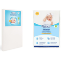 Graco Premium Foam Crib Mattress & Protector Value Bundle (1-Pack) | Includes GREENGUARD Gold Certified Crib & Toddler Mattress, GREENGUARD Gold Certified Waterproof Protector, Machine Washable