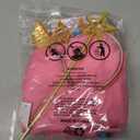Princess Costume for Girls Princess Dress Up Costume with Accessories Kids Birthday Party Halloween Cosplay 5-6Y