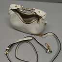 JQWSVE Small Top Handle Bags for Women Mini Purses Cute Ladies Handbags Crescent Mini Crossbody Bags with Cherry