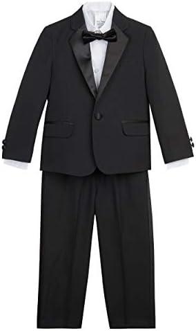 Nautica Boys -3 Piece Tuxedo Set with Dress Shirt, Bow Tie,  and Pants 7