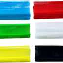 2100Pcs Six Colors Standard Tagging Gun Fasteners Garment Clothing Price Tag Label Barbs 1 Inch Each of Clear Green Blue Yellow Red Black  Total