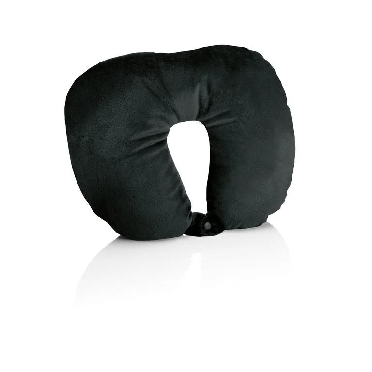 Travel Smart Micro Bead Pillow, Black