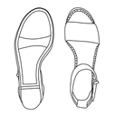 SM New York Annie Sandals 8.5