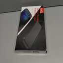 HEYSTOP Carrying Case for Nintendo Switch 2, Water-Resistant Hard Shell Travel Pouch with 12 Game Slots, Slim Storage Bag for Backpacking & Road Trip, Secure Straps & Dual Zippers, Black