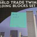 Architecture World Trade Center Twin Towers Building Bricks, 1:800 World Landmark New York City Buildings, Modular Skyline Model Kit for Adults, Designed by SPBrix- 7121 Pieces