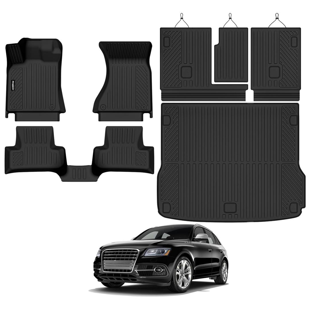 Bingoliner Floor Mats for 2024 2025 2026 Mazda CX-90 7 Seats/Captain Seat