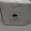 Hioasis 60pcs Blue Plastic Plates - Blue and Silver Disposable Dinnerware with Gold Rim, Heavy-duty, 7 inch, Dessert Plates for Party & Christmas