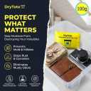 DryTote Rechargeable Desiccant Pack, Ultimate Moisture Absorption, Color Change Indicator, Safe Storage Protection, Large Capacity 200 Gallons, 100g, Yellow