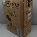 Luggage Sets 5 Piece, Suitcases with Wheels, Hardshell Suitcase Set, ABS Carry on Luggage Set with TSA Lock, Travel Luggage (Black)