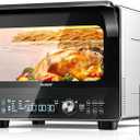 Nuwave TODD ENGLISH iQ360 Digital Smart Oven, 20-in-1 Convection Infrared Grill Griddle Combo, 34-Qt Mega Capacity, 1800 Watts, Adjustable Triple Surround Heat Zones, Smart Thermometer, WIFI Enabled (Black)