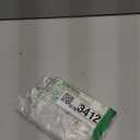 Crafare Mini Resin Flat Snowflakes Glitter for Craft Supply 2 Sizes Tiny White Glitter Snowflakes Christmas Ornament Embellishment Winter Party DIY Decorations