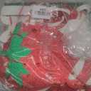 A Berry Sweet Baby Is On The Way Banner with Strawberry Garland, Berry Fruit Themed Baby Shower Gender Reveal Decorations, Summer Garland Photo Prop for Indoor Outdoor Welcome Baby Party Supplies