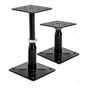 Yarlung 2 Pack Adjustable Support Jacks for Floor, Heavy Duty Screw Jacks House Jack Stand, Floor Joist Jacks Post 4" to 7" for Level and Lift Supports, Floor Straightener, Deck Foundation