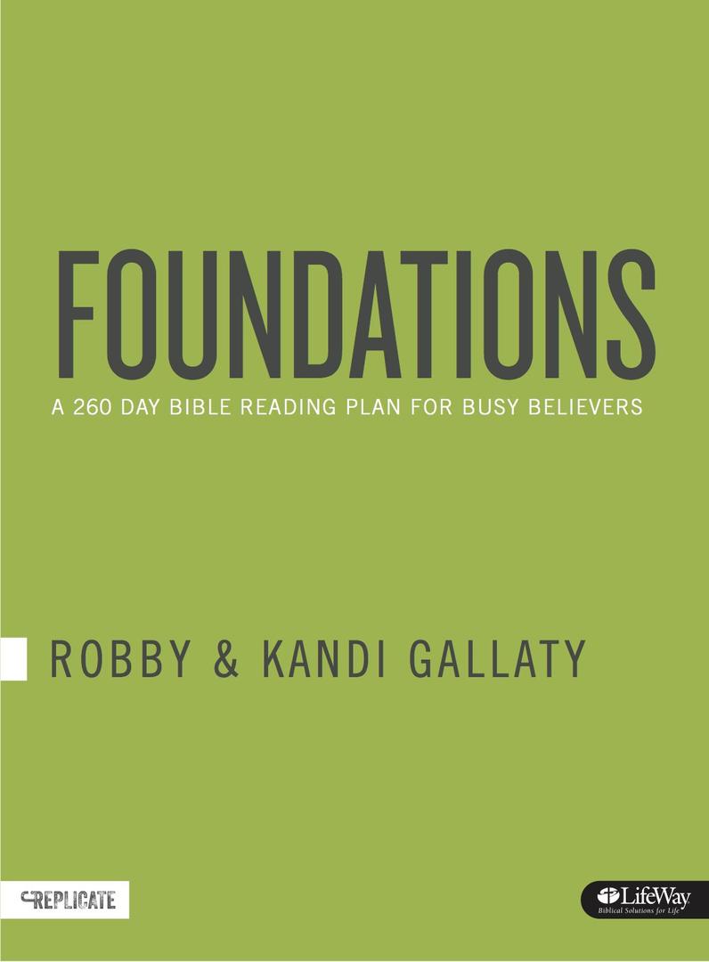 Foundations: A 260-Day Bible Reading Plan for Busy Believers (Journal) by Robby Gallaty (2015-11-01)