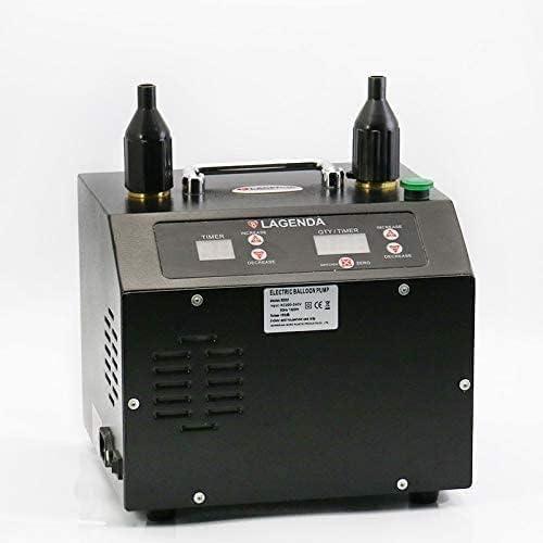 Lagenda B322 V3.0 Electric Balloon Pump, 110V Inflator With 2 Nozzles, Balloon Blower With Timer for Decoration