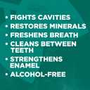 Tom's Of Maine Whole Care Natural Fluoride Mouthwash, Fresh Mint, 16 Oz (Pack of 3)