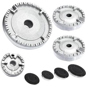 Oven Gas Hob Burner Crown Flame Cap, Upgraded Gas Burner Flame Cap Fits Most Gas Stove Burners