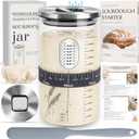 Sourdough Jar Wide Mouth, Sourdough Starter Kit Home and Kitchen, Starter Jar, Sour Dough Starter Kits, Sourdough Bread Baking Supplies, Sour Dough Starter Jars, Sourdough Jars Airflow Lid