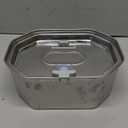 Cat Water Fountain Stainless Steel 108oz/3.2L, APAUK Automatic Pet Fountain Dog Water Dispenser with Water Level Window, Quiet Cat Fountain for Drinking, Inside with Replacement(1 Filters&1 Sponges)