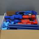 YEEBAY Shooting Game Toy for Age 6, 7, 8,9,10+ Years Old Kids, Boys - 2pk Air Guns & Shooting Target & 24 Foam Balls - Ideal Gift - Compatible with Toy Guns