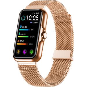 Health Fitness Tracker, Smart Watch with 24/7 Heart Rate and Blood Oxy-gen Monitor, Sleep Tracker with IP68 Waterproof, Activity Tracker Pedometer Step Counter for Women Men