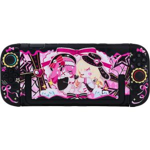 Dockable Protective Case for Switch2, NS/NS2 Protective Shell for Nintendo Switch 2025/OLED- Gothic Girl (for Switch2)