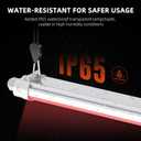 Spider Farmer LED Plant Grow Light GlowR80, 3.2ft Deep Red Supplemental Lighting Bar for Indoor Plants