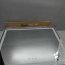 Sweetcrispy 19"x22" LED Vanity Mirror with Lights, Lighted Makeup