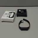 Fitness Tracker Activity Tracker Smart Watch 1.10''AMOLED Touch Color Screen,Smart Watch with 24/7 Blood Oxygen Heart Rate,Sleep Monitor,IP68 Waterproof,Step Counter Health for Women Men (Black)