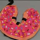 Supet Inflatable Dog Cone Collar Alternative After Surgery, Doggie Neck Donut Collar Recovery ECollar, Soft Dog Cone for Large Dogs