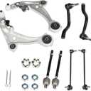 WFLNHB Front Control Arms Kit Replacement for Nissan Altima 2007-2012 All Models Excludes for Hybrid Replacement for Nissan Altima 2013 Couple Models Only