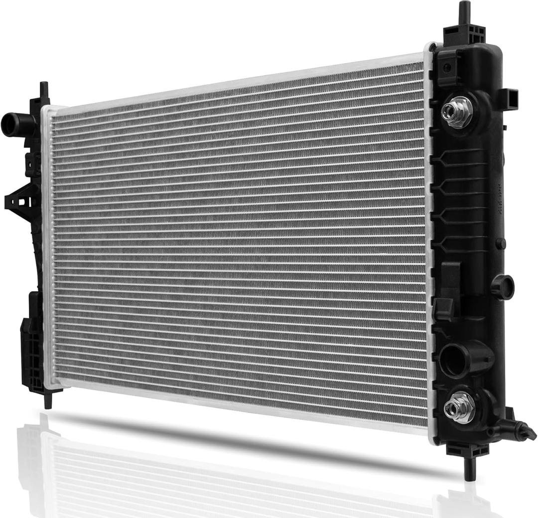 Aluminum Radiator W/Oil Cooler Compatible for 2014-2019 Chevrolet Impala LS LT LTZ l4 Compatible for Malibu Limited Compatible for Buick Regal L4 2.0L 2.5L Replace# CU13328