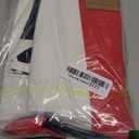 Men's American Flag Stars Stripe Print Jeans (30, White)